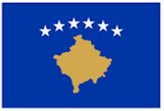 Kosovo Flagge