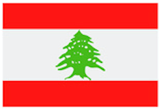 Libanon Flagge