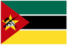 Mosambik Flagge